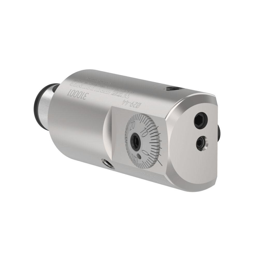 Boring Heads; Type: Offset Boring Head ; Actuation Type: Manual ; Minimum Bore Diameter (mm): 29.000 ; Maximum Bore Diameter (mm): 44.00 ; Body Diameter (mm): 26.000 ; Shank Type: Modular Connection