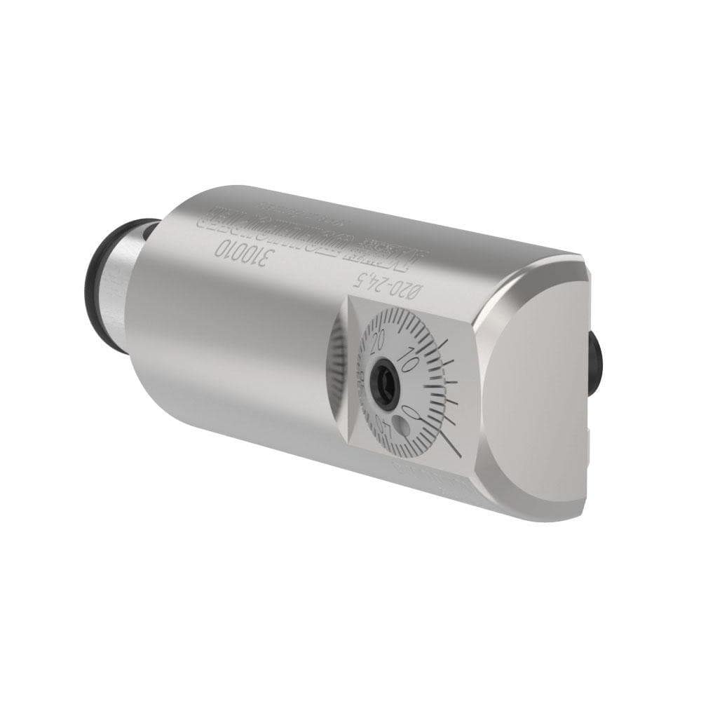 Boring Heads; Type: Offset Boring Head ; Actuation Type: Manual ; Minimum Bore Diameter (mm): 20.000 ; Maximum Bore Diameter (mm): 24.50 ; Body Diameter (mm): 19.000 ; Shank Type: Modular Connection