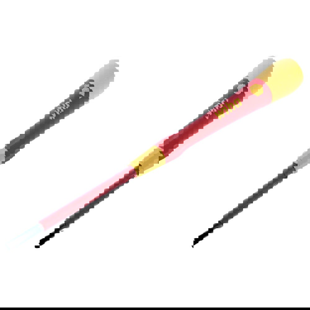 Precision & Specialty Screwdrivers; Tool Type: Terminal Block Screwdriver; Precision Bit Screwdriver; Blade Length (mm): 60; Handle Length: 100 mm; Handle Color: Red; Yellow; Finish: Oxide; Plastic Coated; Body Material: Composite; Insulated: Yes; Handle