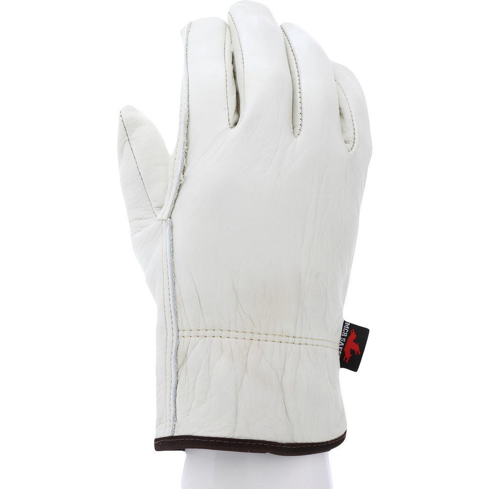 Work Gloves: Memphis 3201, Size Large, Not Lined, Cowhide Leather, General Purpose
