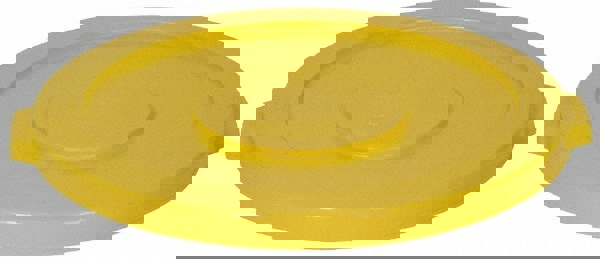 Flat Lid: Round, For 32 gal Trash Can