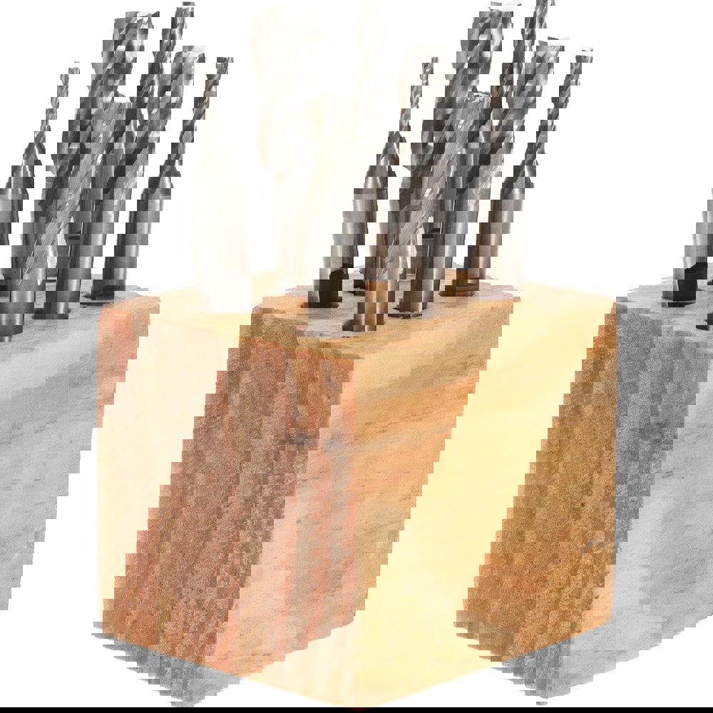 End Mill Set: 4 Flute, Square End