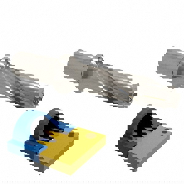 Replaceable-Tip Drill: 17 to 17.9 mm Dia, 51 mm Max Depth, 20 mm Straight-Cylindrical Shank