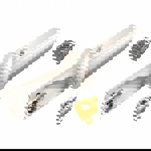 Replaceable-Tip Drill: 25 mm Dia, 56.5 mm Max Depth, 32 mm Shank