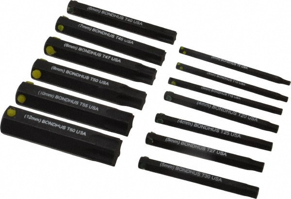 13 Piece Hex Drive Bit Set