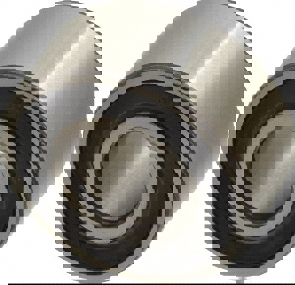 Angular Contact Ball Bearing: 17 mm Bore Dia, 40 mm OD, 17.5 mm OAW, Without Flange