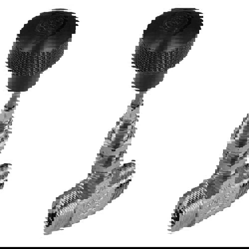 Needle Valve: Round Knob Handle, Straight, 1/8