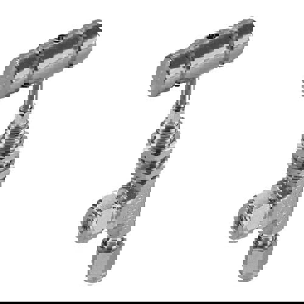 Needle Valve: T-Handle, Angled, 1/4