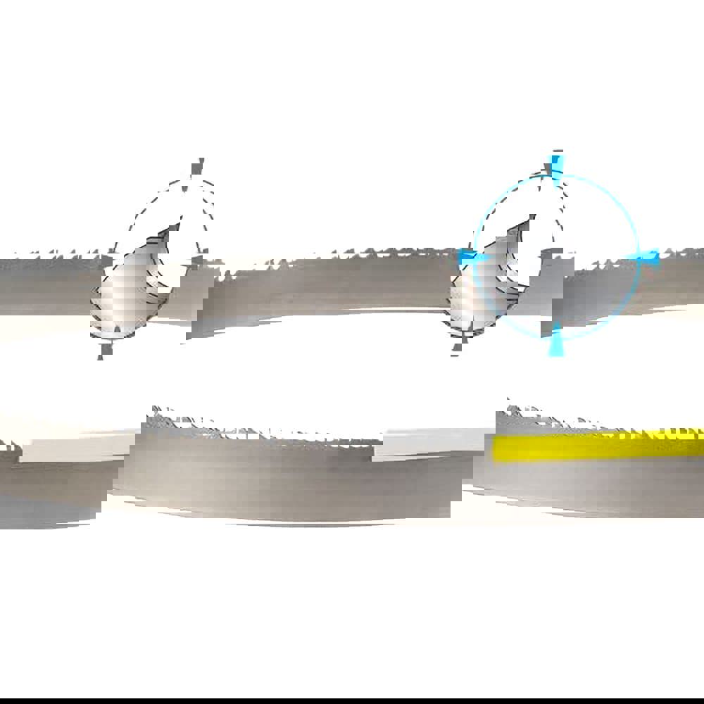 Welded Band Saw Blades; Blade Length (Feet): 19' 10 ; Blade Width (Inch): 2 ; Teeth Per Inch: 4-6 ; Blade Material: Bi-Metal ; Tooth Material: High Speed Steel ; Tooth Set: Wide