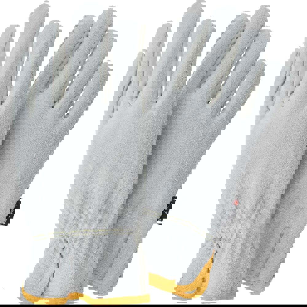 Size 2XL Leather Abrasion Protection Work Gloves