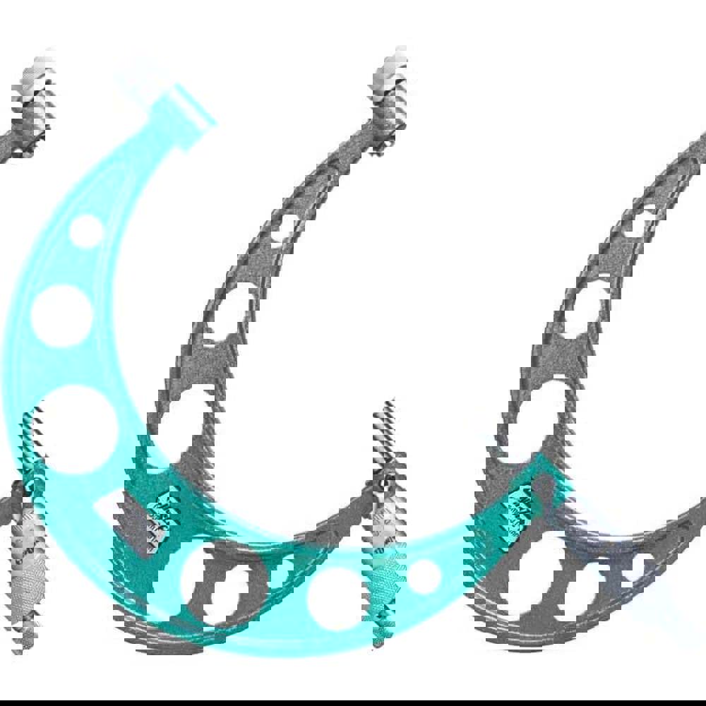 Mechanical Interchangeable Anvil Micrometer: 150 to 300 mm Range, 6 Anvils