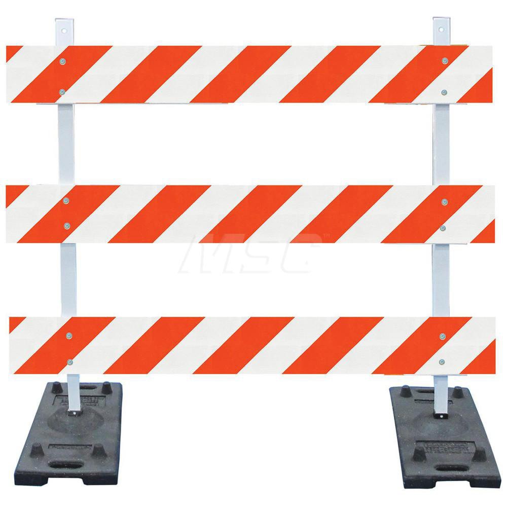 Traffic Barricades; Barricade Height (Inch): 63 ; Barricade Width (Inch): 72 ; Reflective: Yes ; Compliance: MASH Compliant; MUTCD
