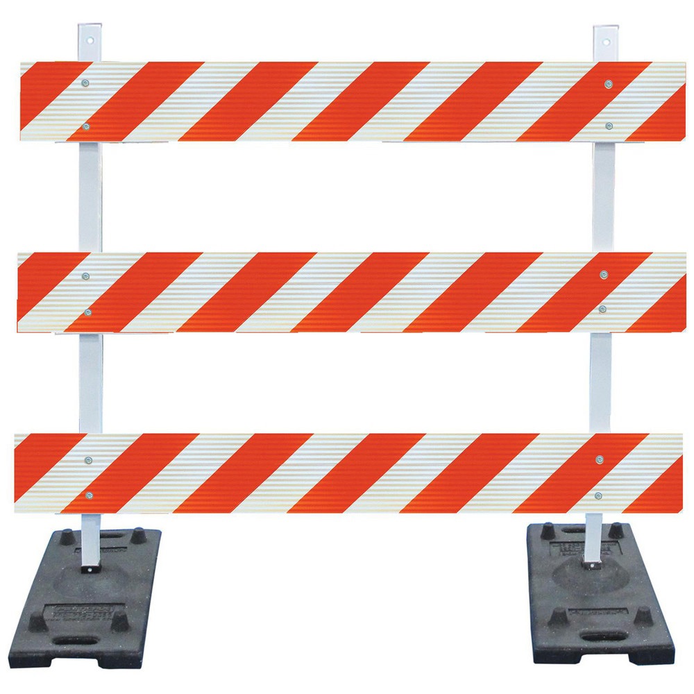 Traffic Barricades; Barricade Height (Inch): 63 ; Barricade Width (Inch): 96 ; Reflective: Yes ; Compliance: MASH Compliant; MUTCD