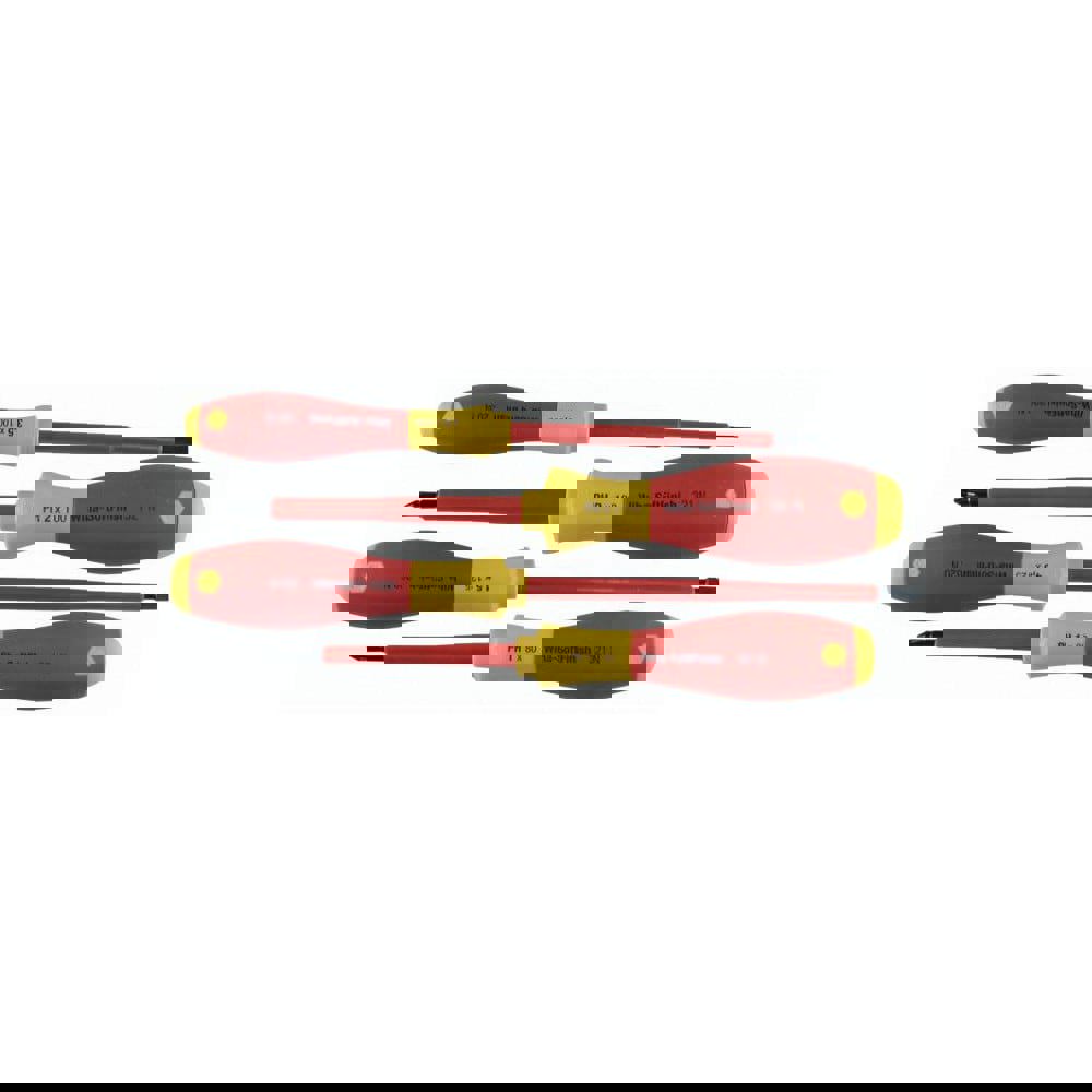 Screwdriver Set: 4 Pc, Phillips & Slotted