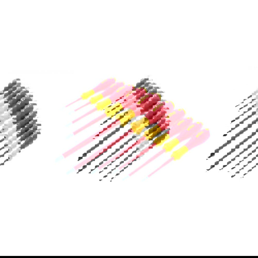 Screwdriver Set: 10 Pc, Phillips & Slotted