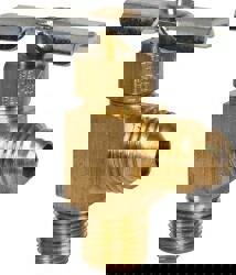 Needle Valve: Flare Angled, 1/4 x 1/8