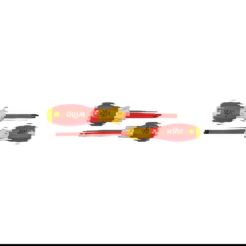 Screwdriver Set: 2 Pc, Insulated Slotted & Phillips