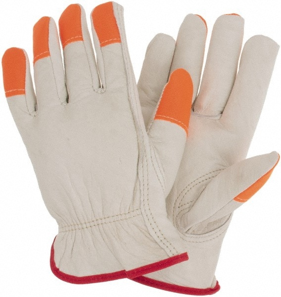 Work Gloves: Memphis 3213CHVSP, Size Small, Cowhide Leather Lined, Cowhide Leather, General Purpose