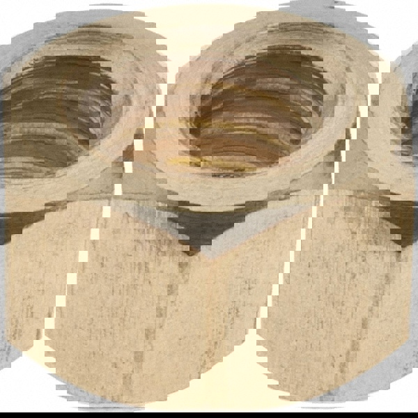 3/8-16 UNC Brass Right Hand Hex Nut