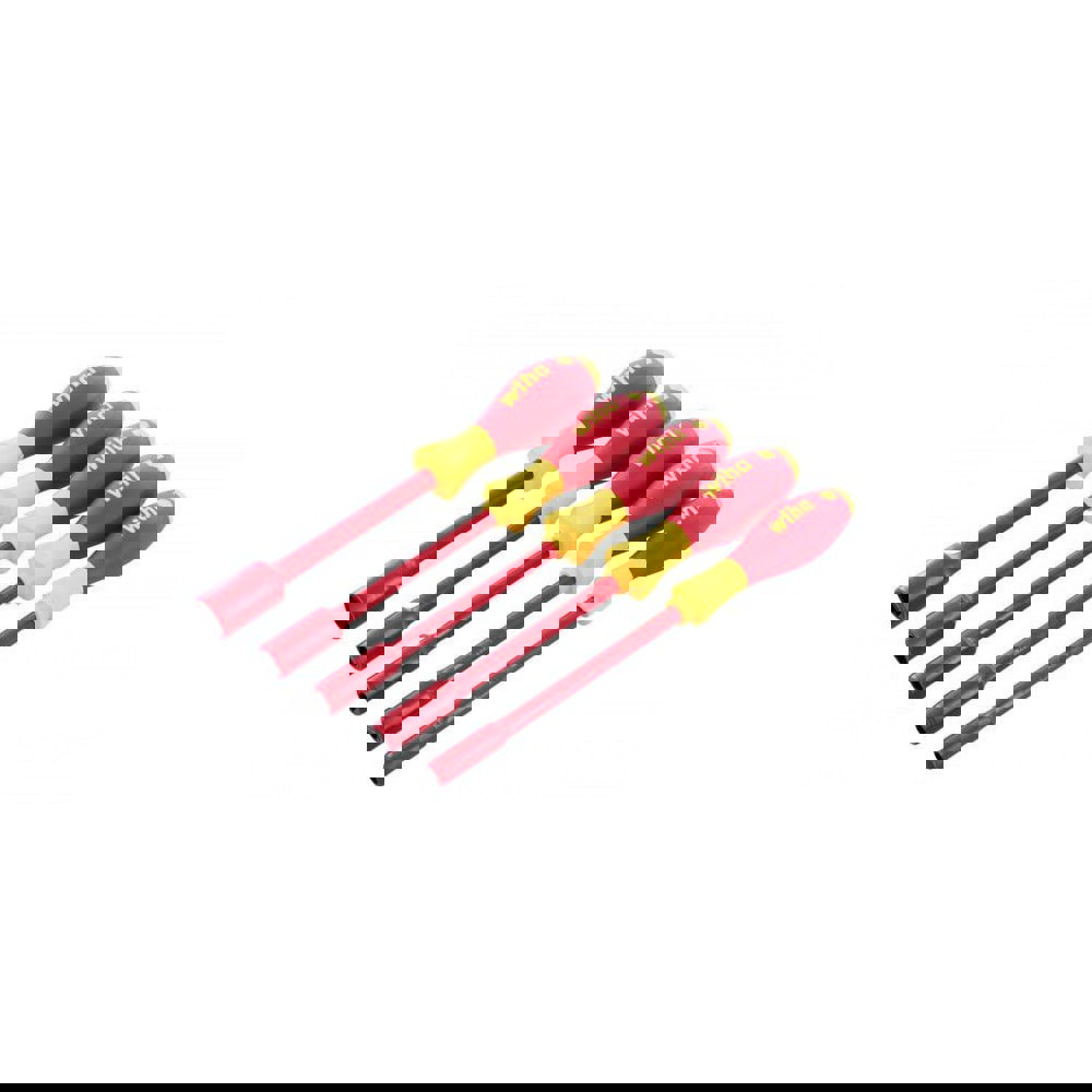 Nut Driver Set: 5 Pc, 7/32 to 1/2