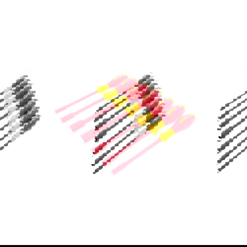 Nut Driver Set: 7 Pc, 3/16 to 1/2