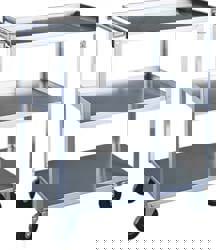 Standard Utility Cart: Stainless Steel