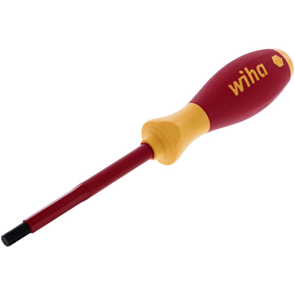 Hex Drivers; Handle Type: Cushion Grip; Ergonomic Molded Cushion Grip ; Handle Color: Red; Yellow ; Handle Material: Plastic ; Overall Length: 9 in ; Insulated: Yes ; UNSPSC Code: 27111701