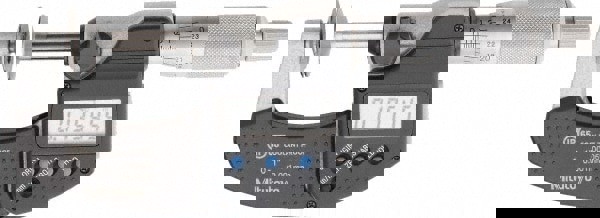 0 to 1 Inch, Ratchet Stop Thimble, IP65 Water Resistance, Electronic Disc Micrometer