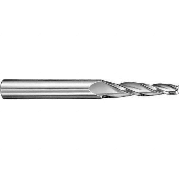 Tapered End Mill: 5 deg Angle per Side, 1/8