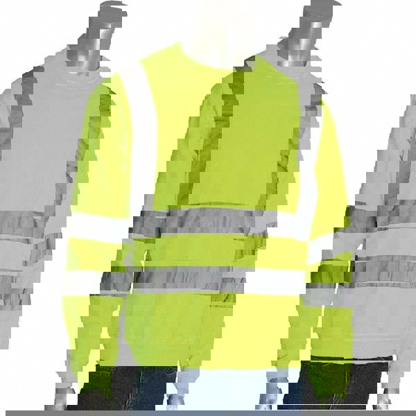 Sweatshirt: Fleece, Large, Pull-Over