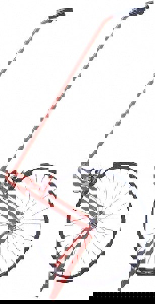 100,000' Counter Limit, 4' OAL, Red Measuring Wheel