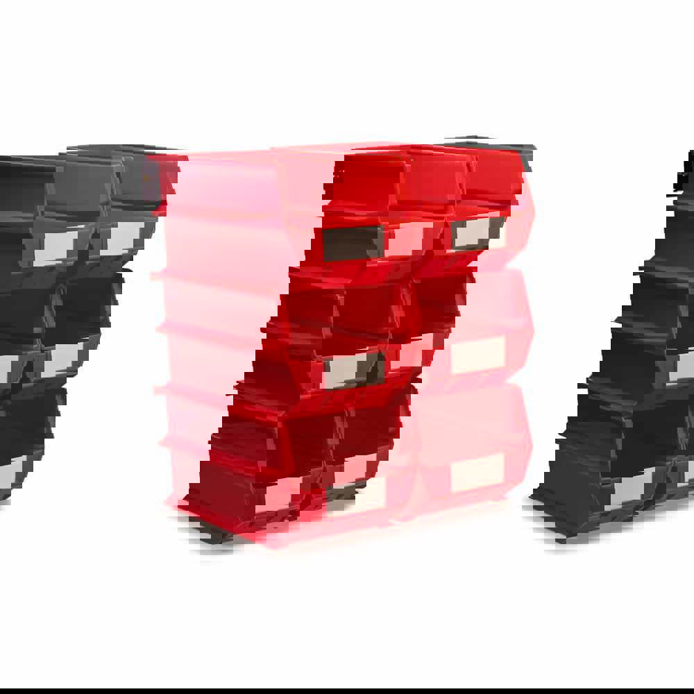 Plastic System & Set Bin: Multi-Colored, 14 x 6-3/4 x 6-11/16