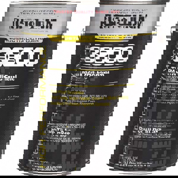 Acrylic Enamel Paint: 1 gal, Deep Tint Base, Semi-Gloss Finish