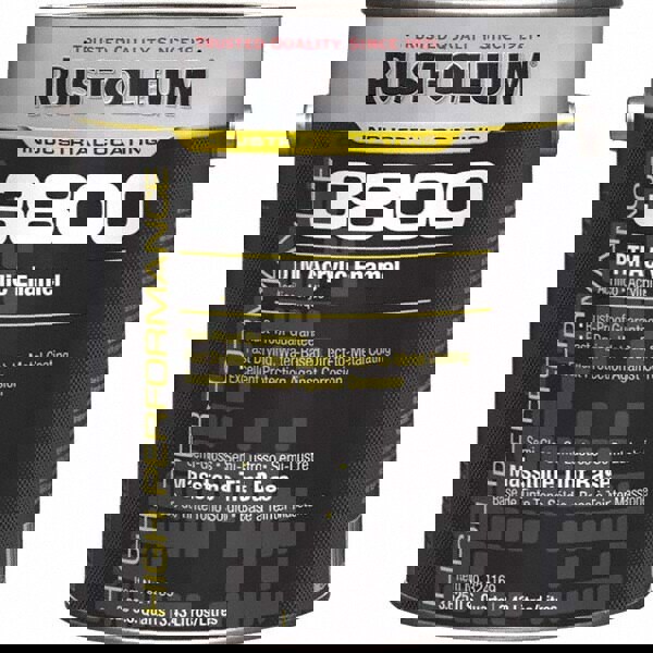 Acrylic Enamel Paint: 1 gal, Masstone Tint Base, Semi-Gloss Finish