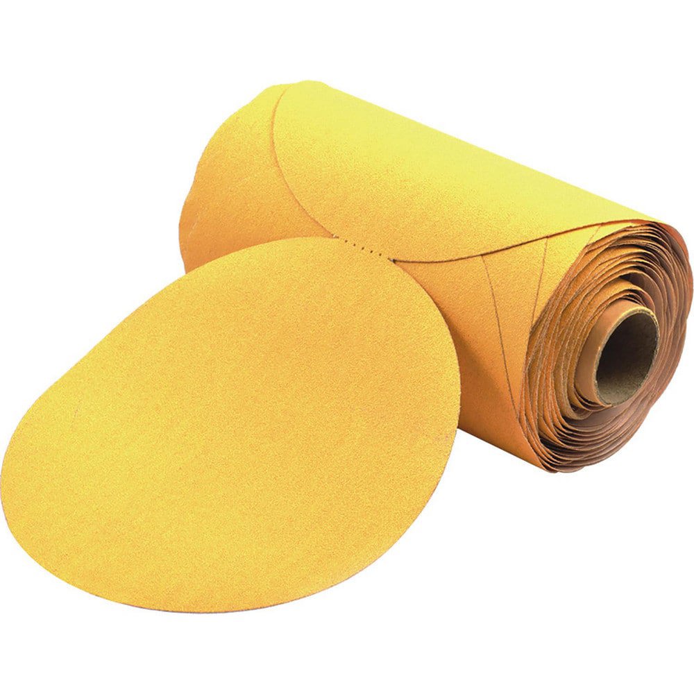 PSA Discs; Disc Diameter: 5 ; Grade: Super Fine ; Grit: 600 ; Abrasive Material: Aluminum Oxide ; Product Type: Disc Roll ; Backing Material: Paper