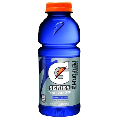 Activity Drink: 20 oz, Bottle, Fierce Grape, Ready-to-Drink
