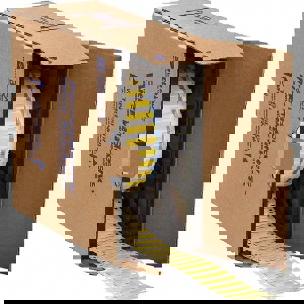 Label Maker Label: Yellow, Polyolefin, 2,500 per Roll