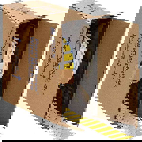 Label Maker Label: Yellow, Polyolefin, 1,000 per Roll