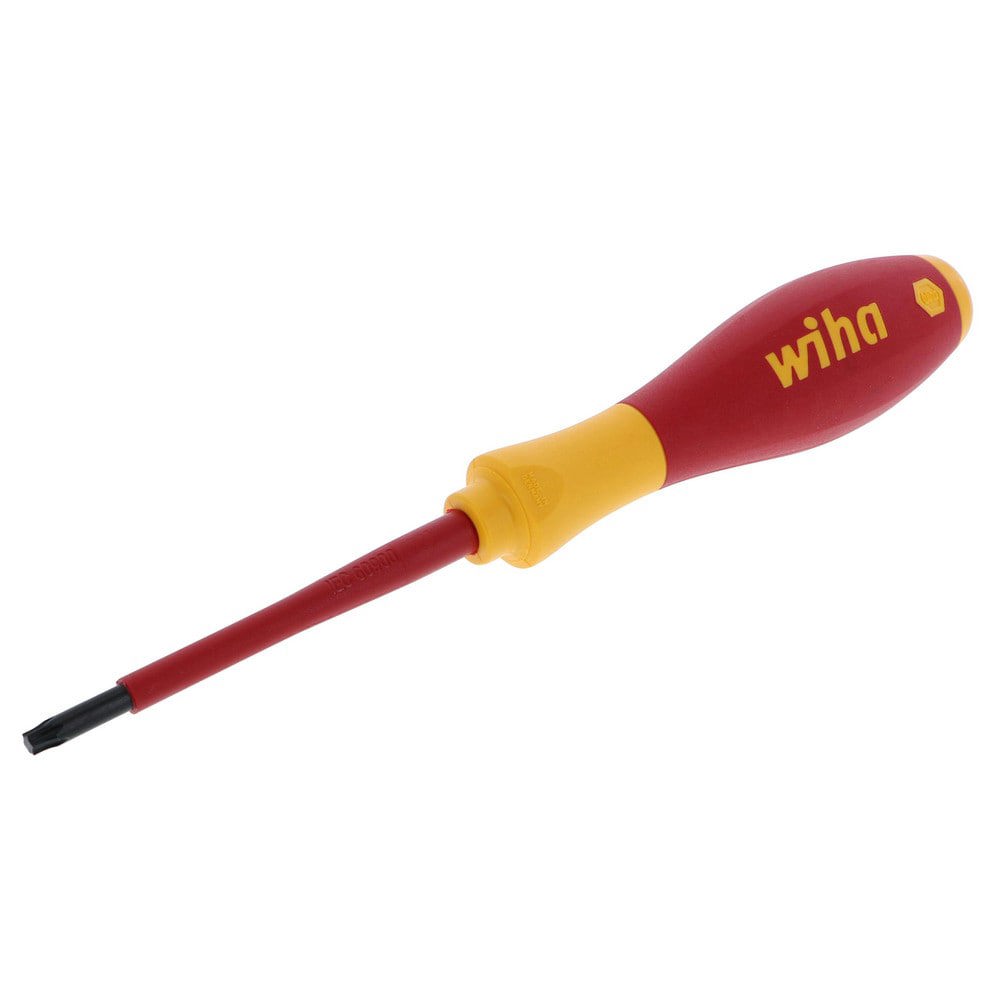 Torx Drivers; End Type: Torx ; Torx Size: T20 ; Handle Type: Ergonomic Cushion Grip ; Tip Material: Alloy Steel ; Handle Material: 1000 Volt Insulated ; Finish: Oxide