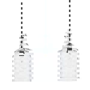 100W 1-Light Medium E-26 Incandescent Pendant in Matte Black