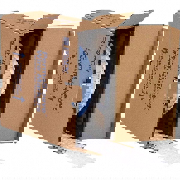 Label Maker Label: White, Polyolefin, 1-1/2