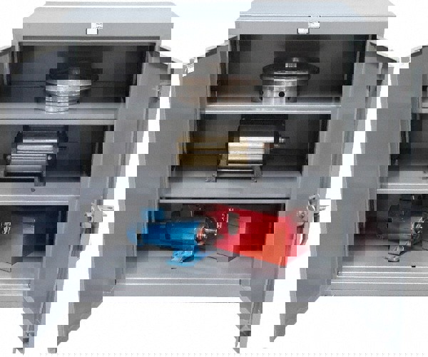 Locking Steel Storage Cabinet: 36