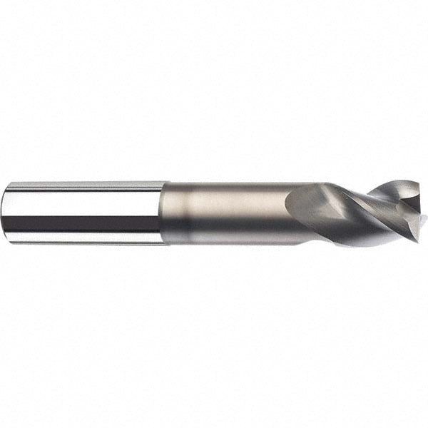 Square End Mill: 1/4'' Dia, 3/8'' LOC, 1