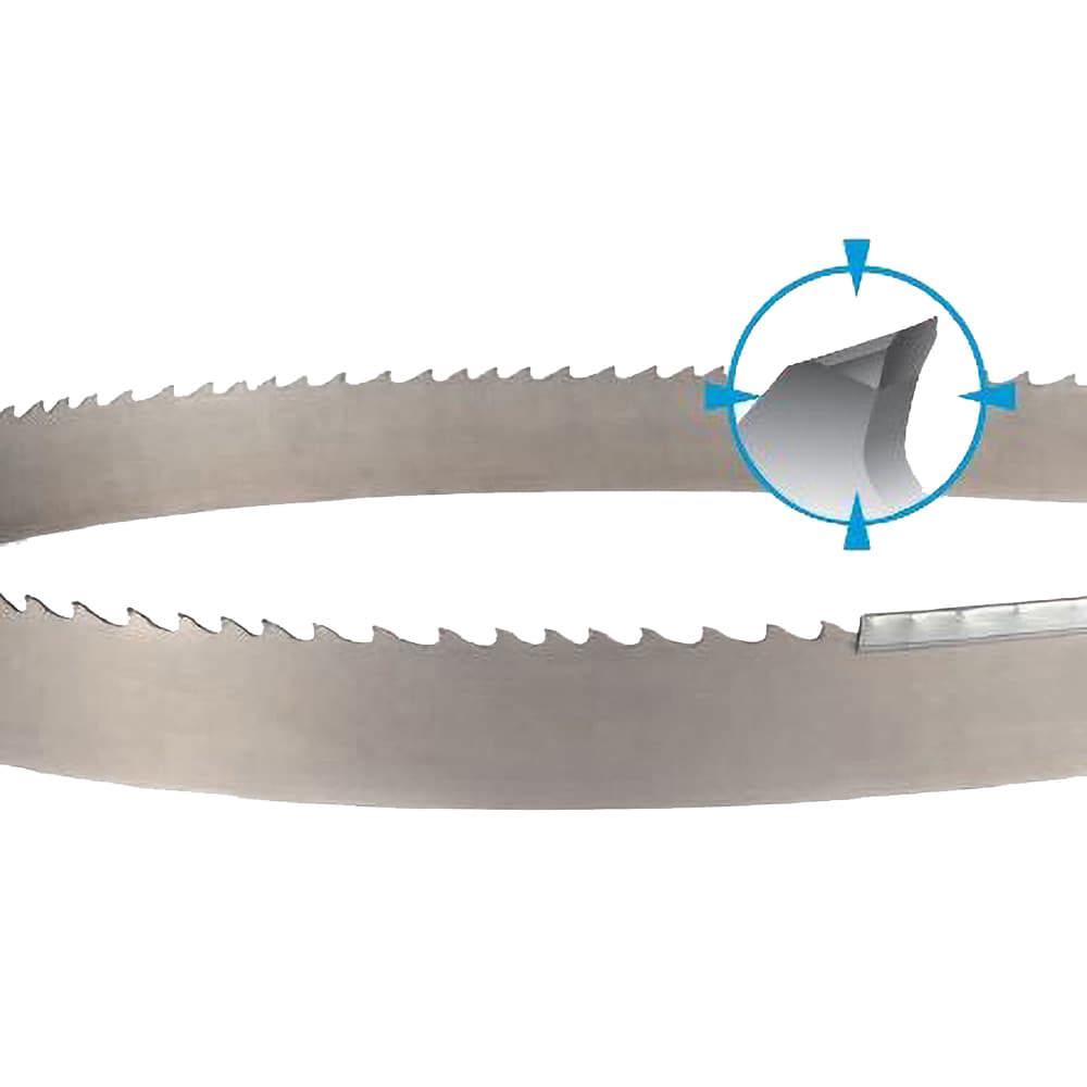 Welded Band Saw Blades; Blade Length (Feet): 17' 6 ; Blade Width (Inch): 1-1/4 ; Teeth Per Inch: 3-4 ; Blade Material: Bi-Metal ; Tooth Material: Carbide-Tipped ; Tooth Set: Vari-Raker