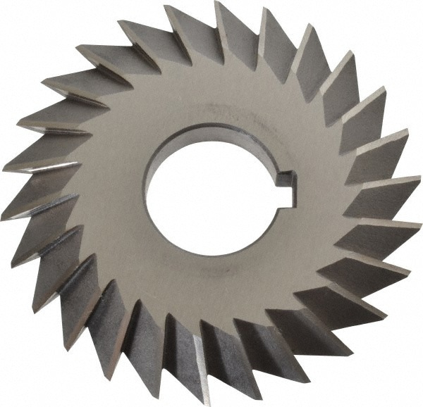 Double Angle Milling Cutter: 45 &deg;, 4