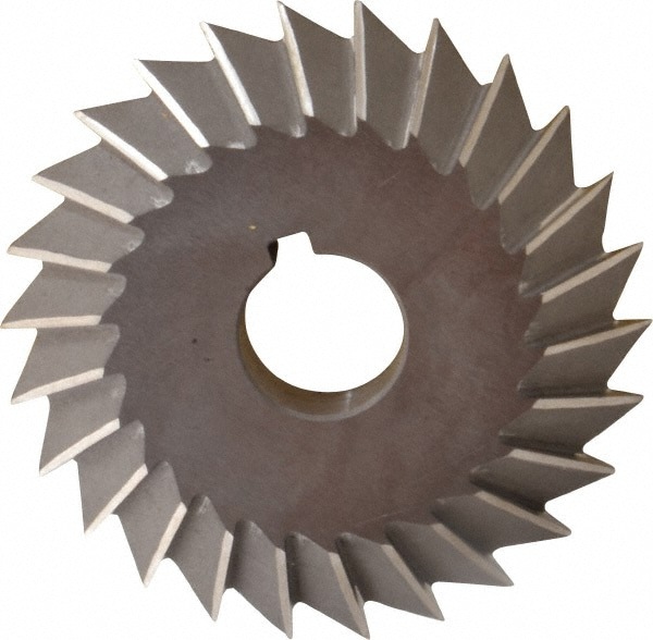 Double Angle Milling Cutter: 60 &deg;, 4