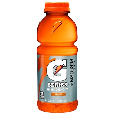 Activity Drink: 20 oz, Bottle, Orange, Ready-to-Drink