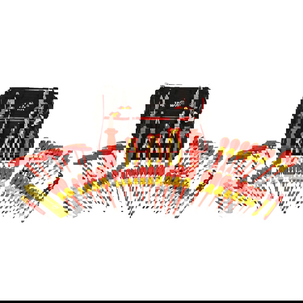 Combination Hand Tool Set: 50 Pc, Insulated Tool Set