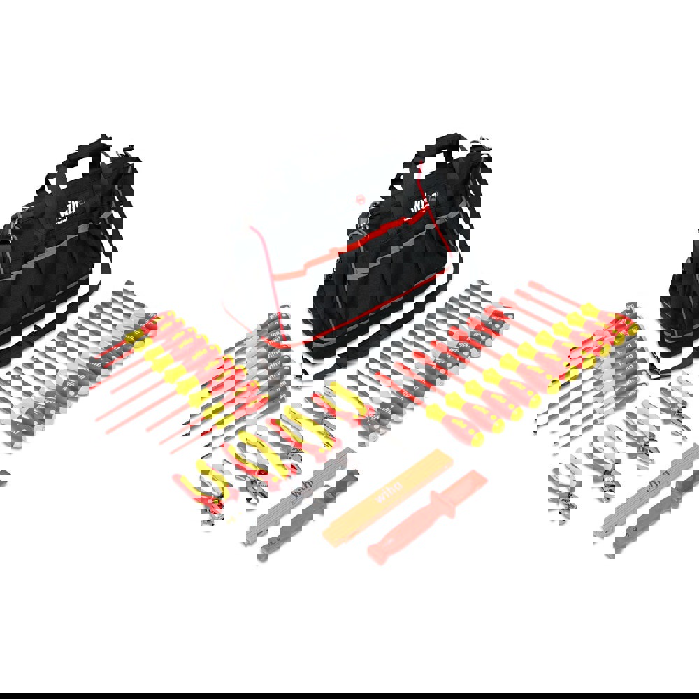 Combination Hand Tool Set: 25 Pc, Insulated Tool Set