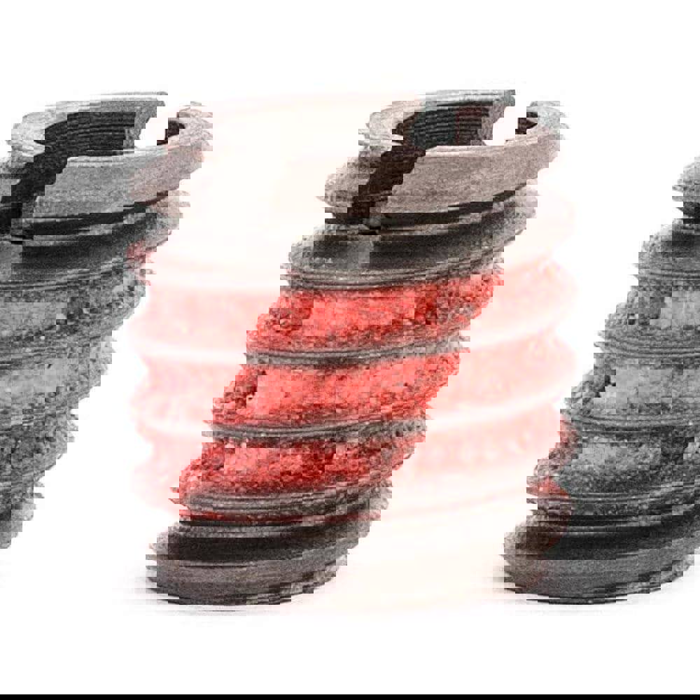 Thread Locking Insert: 1/4-28 Internal Thread, 7/16-14 External Thread, UNF, 7/16